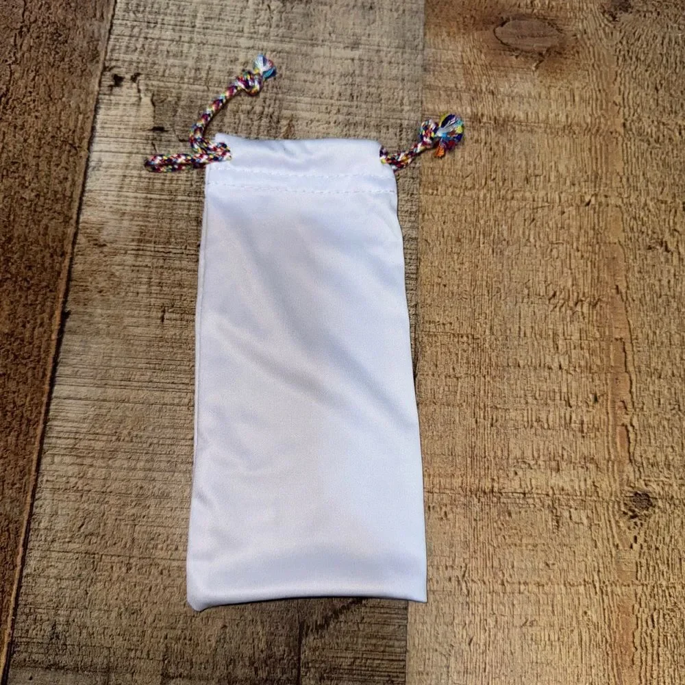 💜 Dolce & Gabbana rainbow glasses dust bag (youth) new
